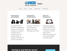 Tablet Screenshot of hdiregina.com